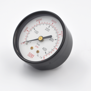Manómetro .STAND.DN63mm 0+350BAR POST.1/4"ITEC